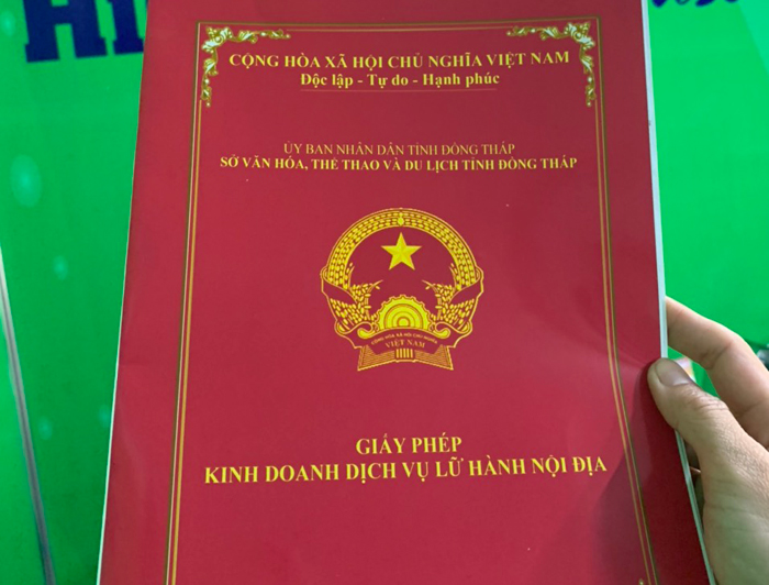 Giấy phép kinh doanh dịch vụ lữ hành nội địa